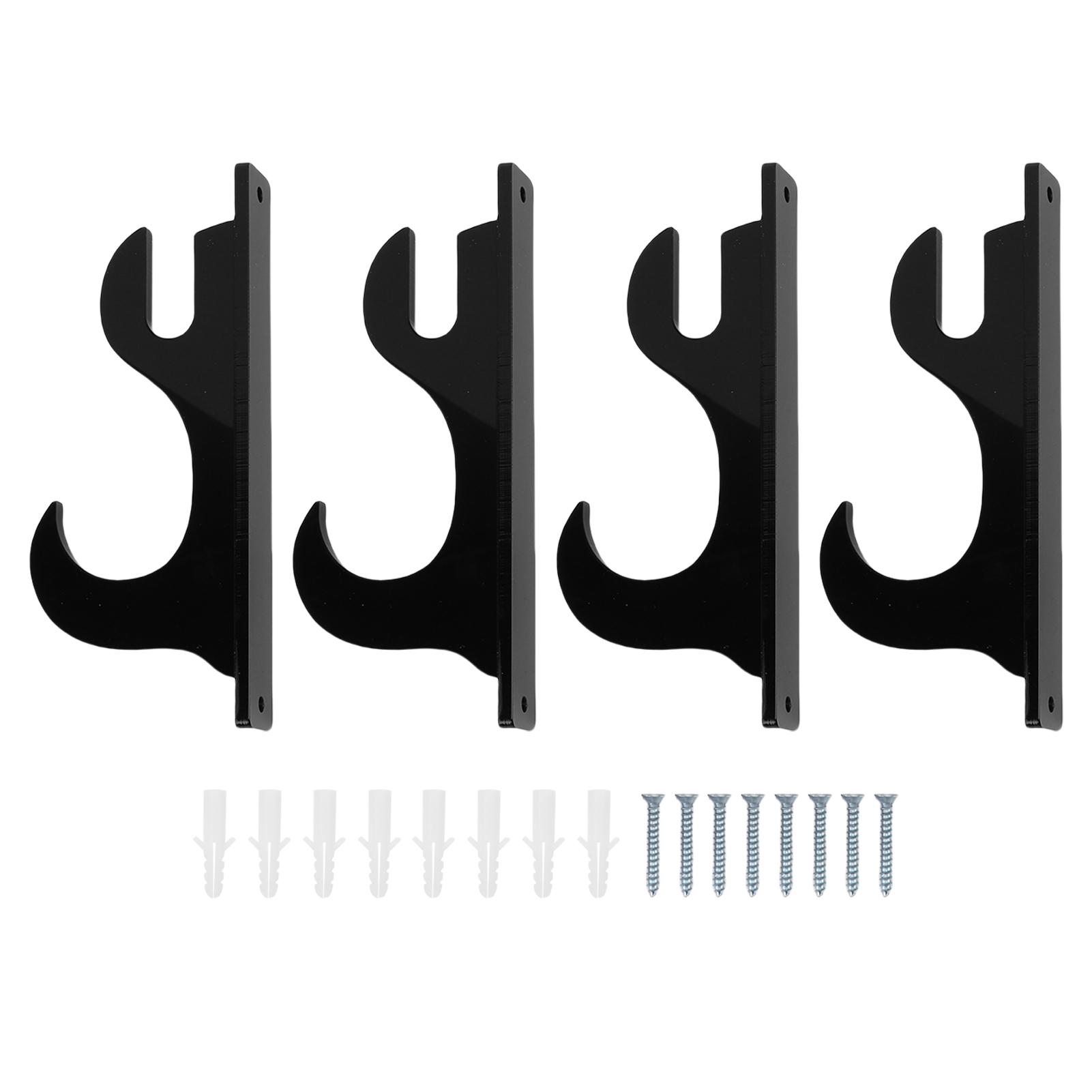 

Подставка для меча акриловая устойчивая 2-ярусная настенная держатель для демонстрации меча для самурайского меча короткого меча чёрный