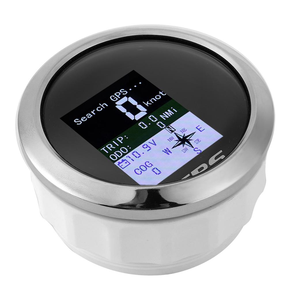 85mm Speedometer GPS Car Boat Engineer Stainless Waterproofing Digital Gauges