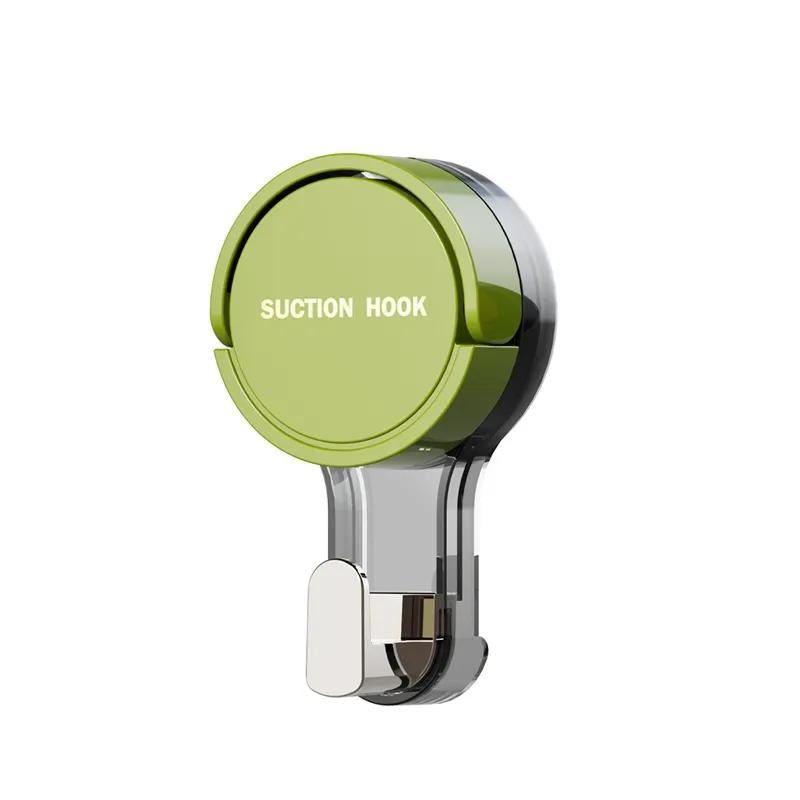 Suction Cup Hook Strong Vacuum No Punching Adhesive Hook Towel Rack Kitchen Bathroom Bathroom Wall No Marks Movable YLE375