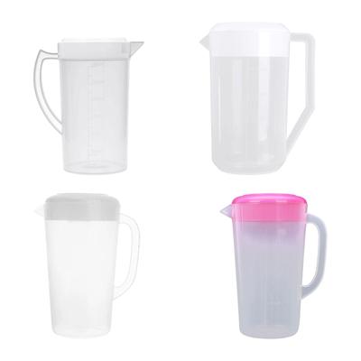 Water Pitcher Cold Hot Kettle Ice Tea Kettle Clear Beverage Pitcher Heat Resistant Tea Juice Jug for Hot Cold Water Juice