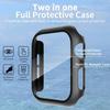 Tempered Glass+Cover For Apple Watch 10 46mm Matte Hard PC Bumper Screen Protector Case iWatch Series 10 42mm Accessories