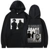 Rapper Drake Music Album Cover Graphic Hoodies Men's Fashion Hip Hop Vintage Sweatshirts Autumn/Winter Fleece Warm Pullovers Y2k