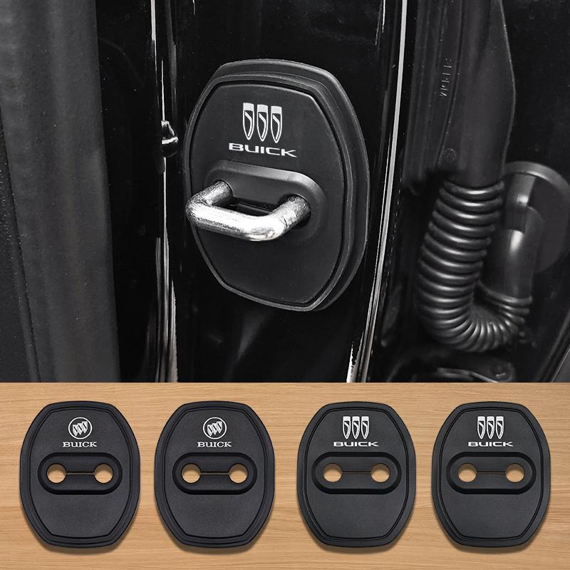4 Stück Silikon Türschloss Schnalle Schutzhülle Türschutz geeignet für Buick Park Avenue GL8 GL6 Excelle XT GT LaCrosse