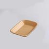 Disposable Rectangular Kraft Paper Snack Tray