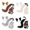 Halloween Animal Dress up Costume Includes Headband, Tail, Gloves for Girl Cosplay Halloween