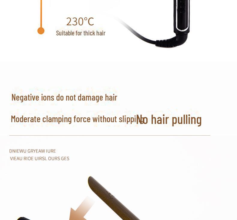 Professioneller, um 360° drehbarer Styling-Lockenstab für den Salongebrauch – große und kleine Größen