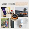 15W Wireless Car Charger Mount,Magnetic Vacuum Suction 360° Rotatable Foldable Portable Multi-Scenario Phone Stand for All Phone