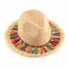 1PCS Straw Hat  Female Beach Hats Women Color Tassel Summer Straw Outdoor Sun Hats for Women Summer Hats for Women Sun Hat