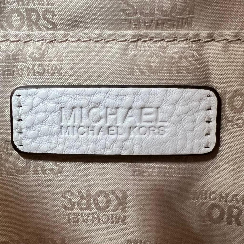 Michael Kors 35S5GBFL3L Shoulder Bag White Women 2way Used