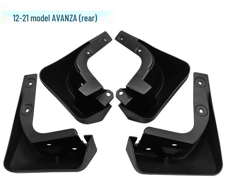 Toyota Avanza 2012-2021 Tire Mud Flaps - Cross-border Modification Mudguards