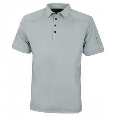 Island Green Herren Steppstich Golf-Poloshirt