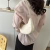 Trendy And Simple New Moon Bag For Women In Black Brown Pink White Khaki Colors Perfect For Daily Use