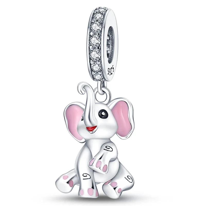 Charms Beads Copper Pink Perfume Bottle Letter Luminous Firefly Tarot Card Beads Fit Diy Bracelets Jewelry