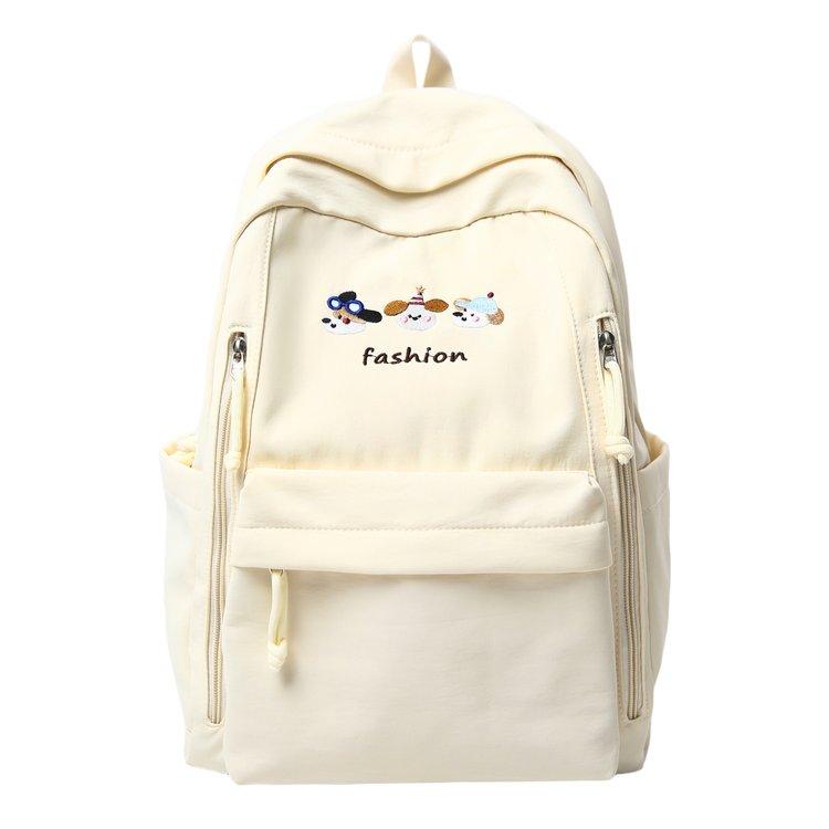 Cute Korean Style Fresh Forest System Travel Backpack Women s College Student Backpack Breathable Urban Simple Nyl