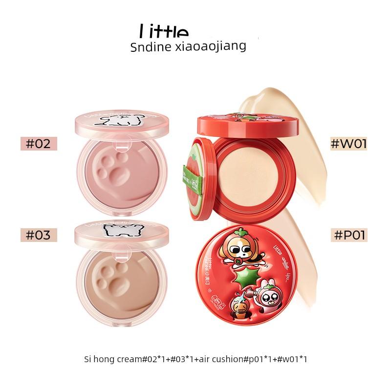 Little Odin Line Art Puppy Blush Cream L