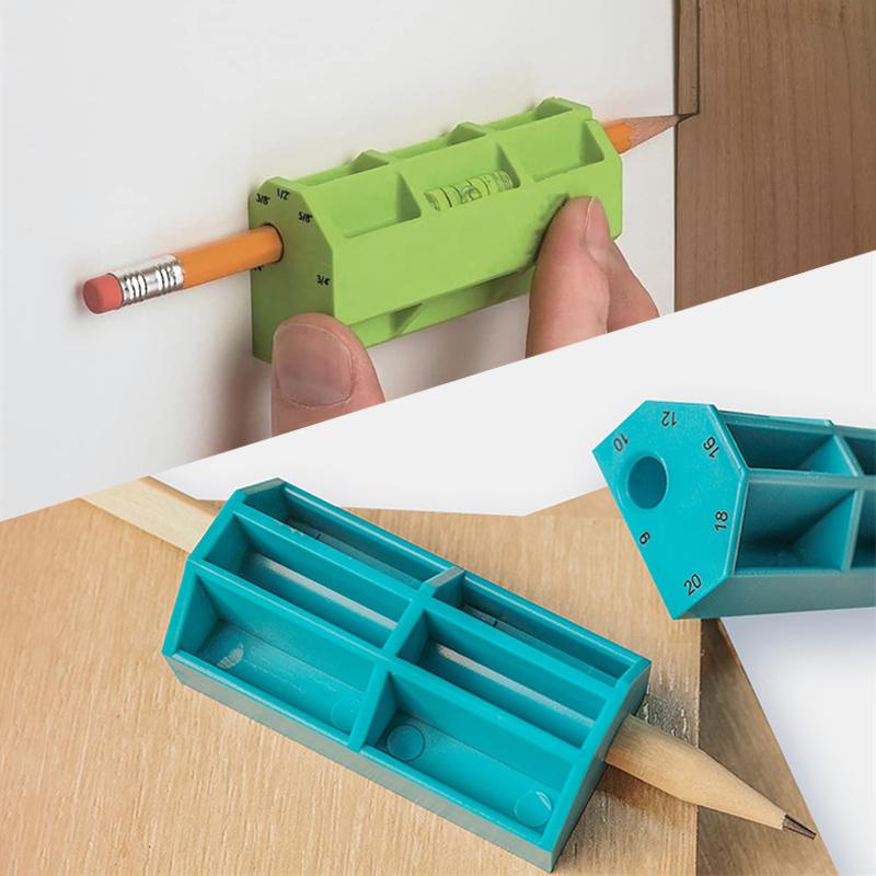 1PCS Multi Margin Parallel Scriber Woodworking Wardrobe Board Marking Gauge Carpentry ABS Layout Dashing Device