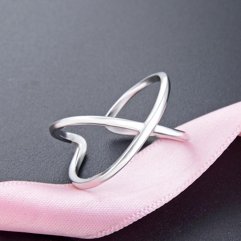 Lindon Classic 925 Sterling Silver Zircon Ring Ladies Jewelry Wedding Promise Party Gift