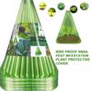 Plant Covers with Ventilation Top Garden Cloches Plant Bell Cover Sunscreen Frost Guard Freeze Protection for Yard Farm Garden
