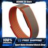 Sport Nylon Klittenband Strap voor Google Fitbit Air Geweven Lus Vervangende Polsband Verstelbaar Buiten voor Fitbit Air Accessoires
