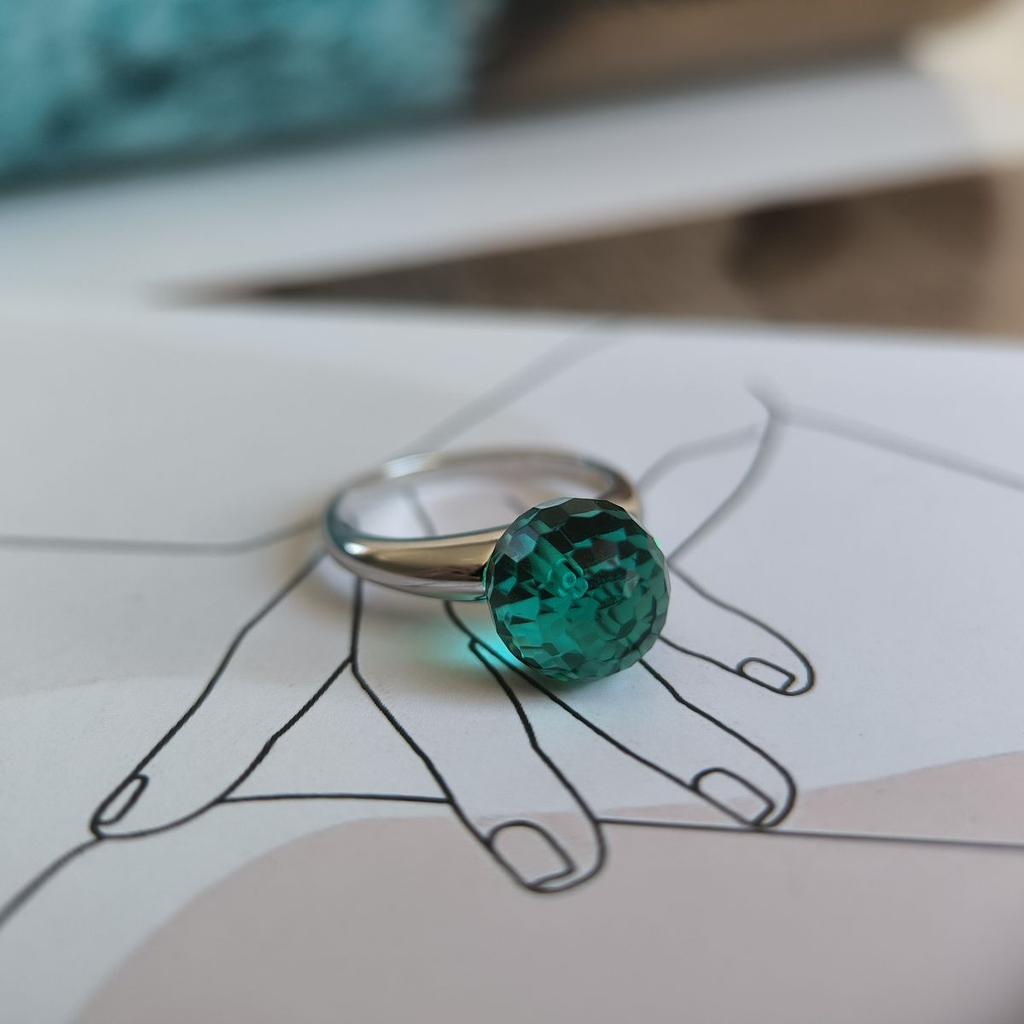 Silver Ring with Cubic Zirconia, Product Weight 3.74 G (60002221)
