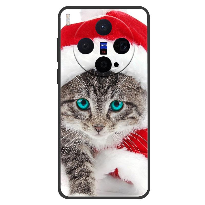 For Vivo X300 X300Pro X200 FE X200Pro X200Ultra X200 Pro Mini X200S Case Christmas Painted Phone Cover Soft Silicone TPU Shell
