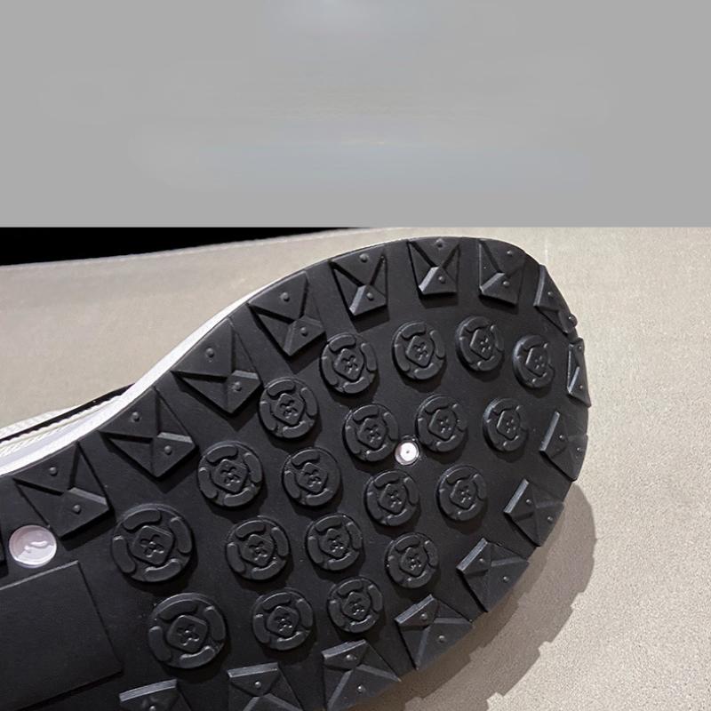 Fashion 2024 New Platform Shoes for Women Mesh Sneaker Retro Running Women Shoes Trend Casual Microfiber Fabric Breathable Tennis Shoes