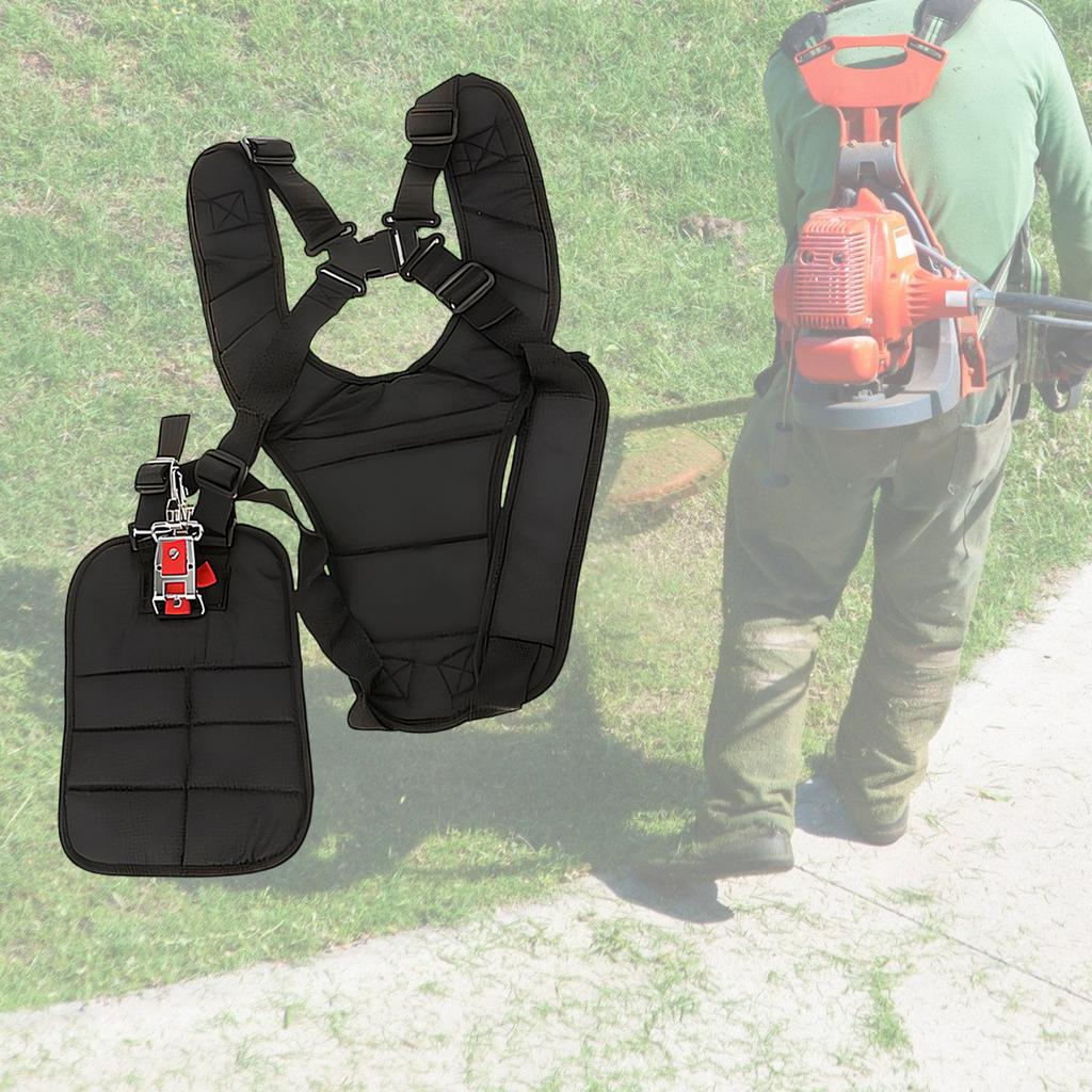 Adjustable Brush Cutter Strap For Long Use Shoulder Harness Trimmer Belt Pruner Strap Waist Support Gardening Tool