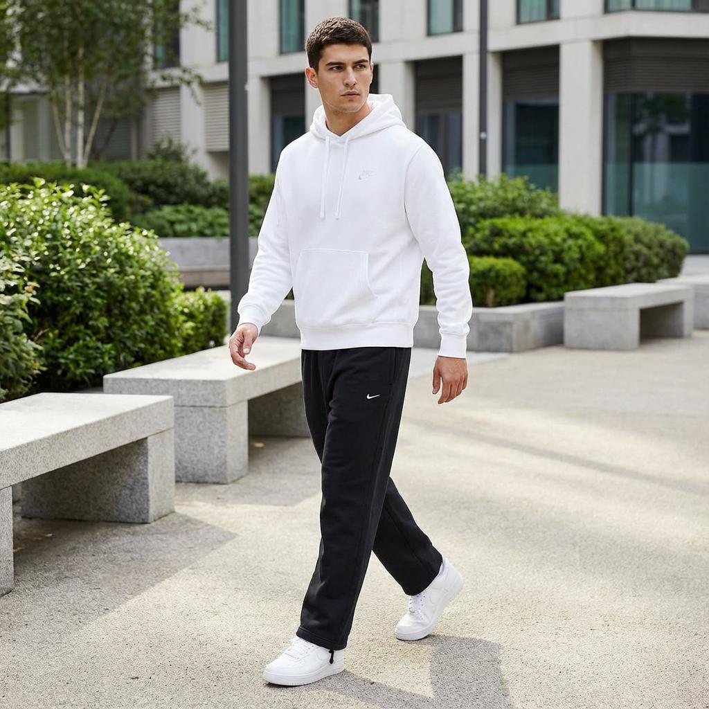 Nike Solo Swoosh Simple Comfortable Aesthetic Classic Knitted Sports Pants Men Bottoms HV1091010