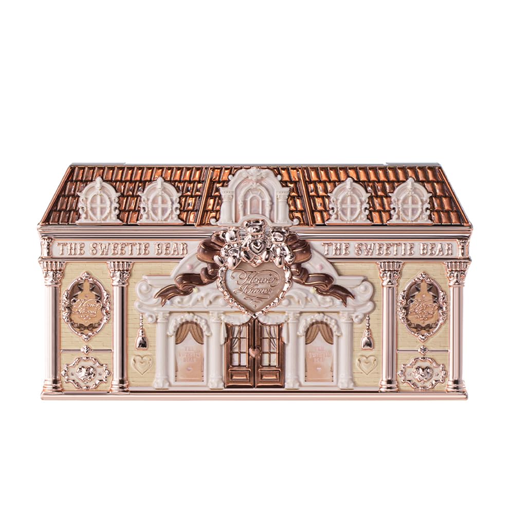 Flower Knows Sweetie Bear Collection Eyeshadow Palette (01 Buttery Croissant)