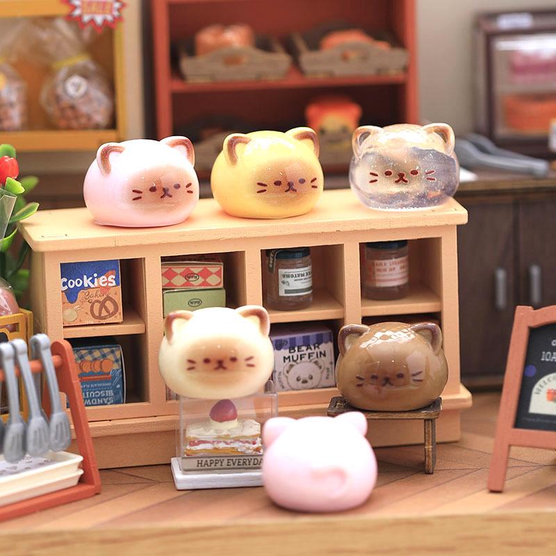 Cartoon Elf Keychain Pendant DIY Resin Ornament Blind Bag Jewelry Accessories.