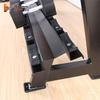 Crescent Dumbbell Rack Set with Mat - Durable and Impact-Resistant Fitness Equipment Accessories