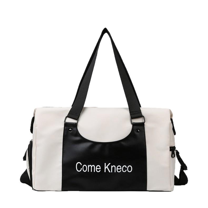 Short Trip Sports Bag with Shoe Compartment and Wet/Dry Separation – Single Shoulder Crossbody