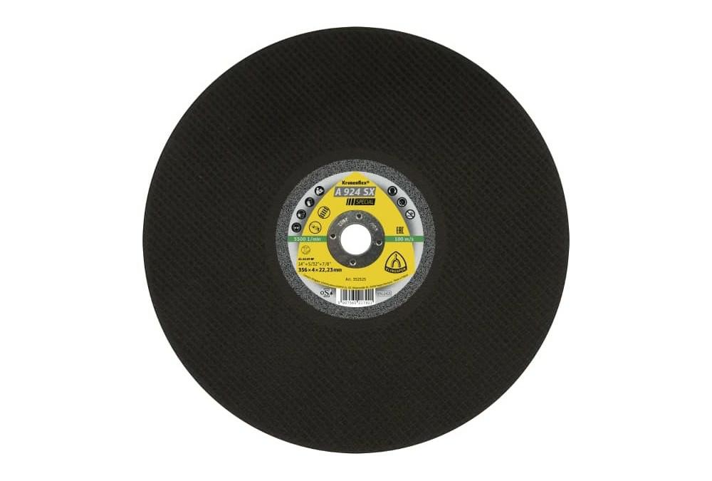 Klingspor Tarcza Do Cięcia Metalu 350Mm X 4,0Mm X 32Mm A924Sx Special Do Szyn Kolejowych