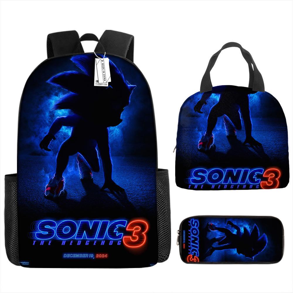 Backpack Trend Backpack Anime Large Capacity Elementary School Bag Lunch Bag