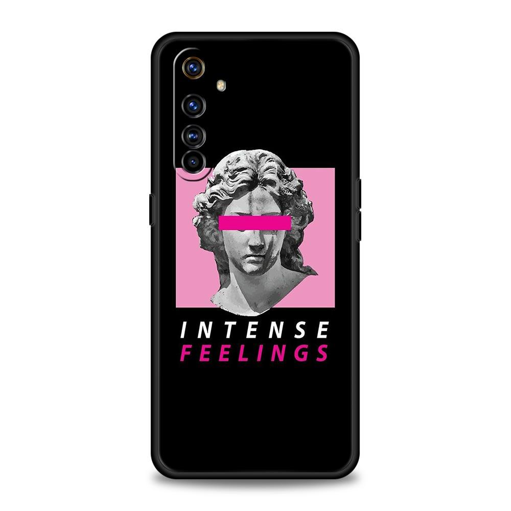 

Мультяшная статуэтка Абстрактное искусство Чехол Для Realme C67 C63 C55 C53 C35 C25 C21 GT 2 3 5 6 10 11 12 13 Pro Plus 5G Мягкий ТПУ Чехол для телефона Realme C35