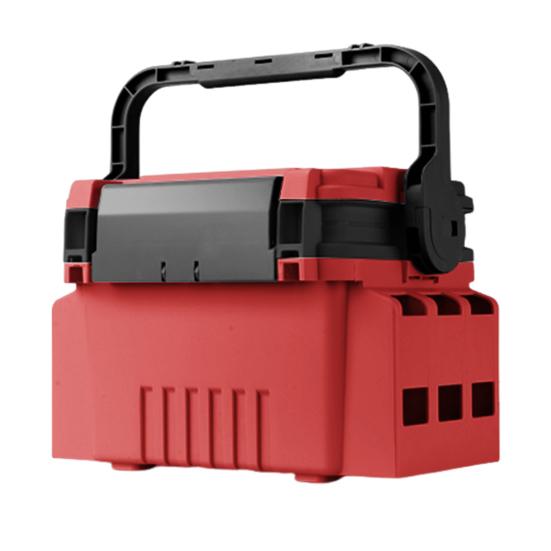 Multifunctional Portable Fishing Box Fishing Pole Holder with Handle Multi-layer Large Capacity