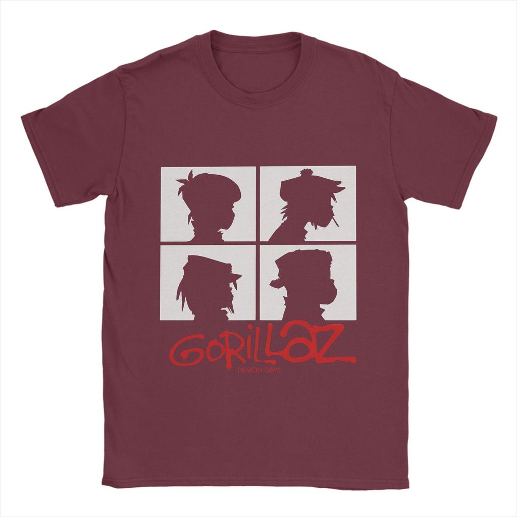 Harajuku T Shirt Summer Gorillazs Punk Rock  Hip Hop T Shirts  Cotton Tee Shirt for Men Classic Plus Size 6XL Short Sleeve Tops