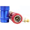 AC Compressor R1234yf Quick Manual Coupler Connector Adapter Replacement for A/C Refrigerant