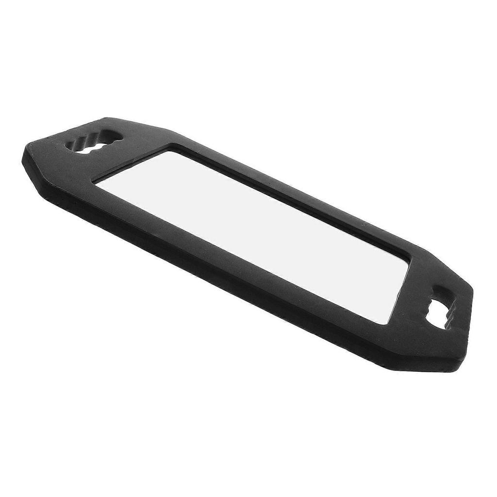 Foam Hand Mirror With Handle Large Hand Held Mirror With Handle Rectangular Hair Salon Equipment Hairstylist Barber Accessories For Women Men