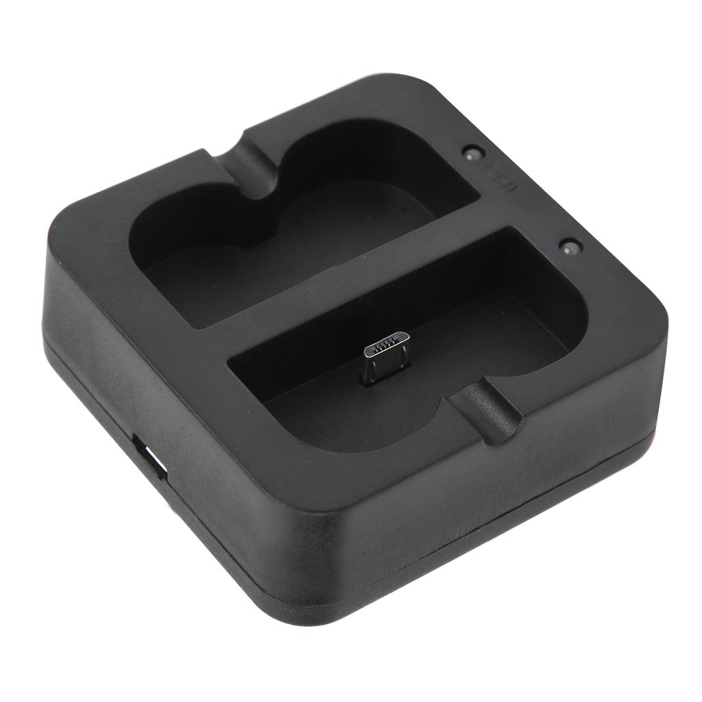 Dual Charger for Video Doorbell Plastic Charger for Doorbell Batteries with 2 Charging Port