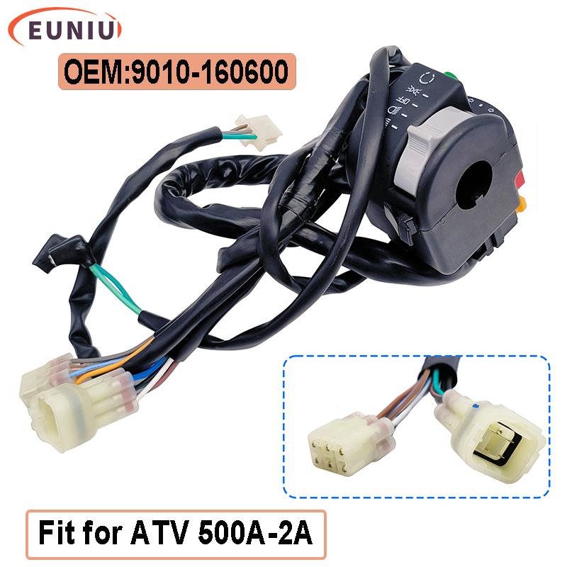 Left Handel Bar Switch Fit For CF500ATV PARTS without damper switch OEM 9010-160600