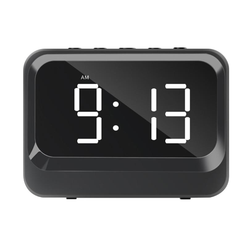 Bluetoothcompatible Wireless Sound With 2 Alarm Clock, Big Screen LED Time Display Call Function