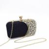 Borse da Sera da Donna Moda Svuotate con Diamanti Catena a Spalla Borse a Mano Matrimonio Sposa Portamonete Femminile Portapenne Paillettes