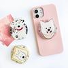 Cartoon Puppy Magnetic Phone Holder – Retractable Desktop Acrylic Stand