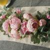 Artificial Wreath Door Threshold Flower DIY Wedding Home Living Room Party Pendant Wall Decor Christmas Garland Gift Rose Peony