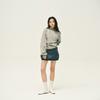LEJU Denim Cargo Skirt - Blue