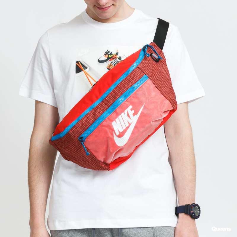 Nike Fabric Fanny Pack Regular Unisex Pepper Red/Dark Chili Red/Black Casual CV1411-673