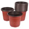 50 Pcs Large Plastic Flower Pots Seedling Starter Nursery Planter Containers Succulent Potting Garden Supplies Durable PP