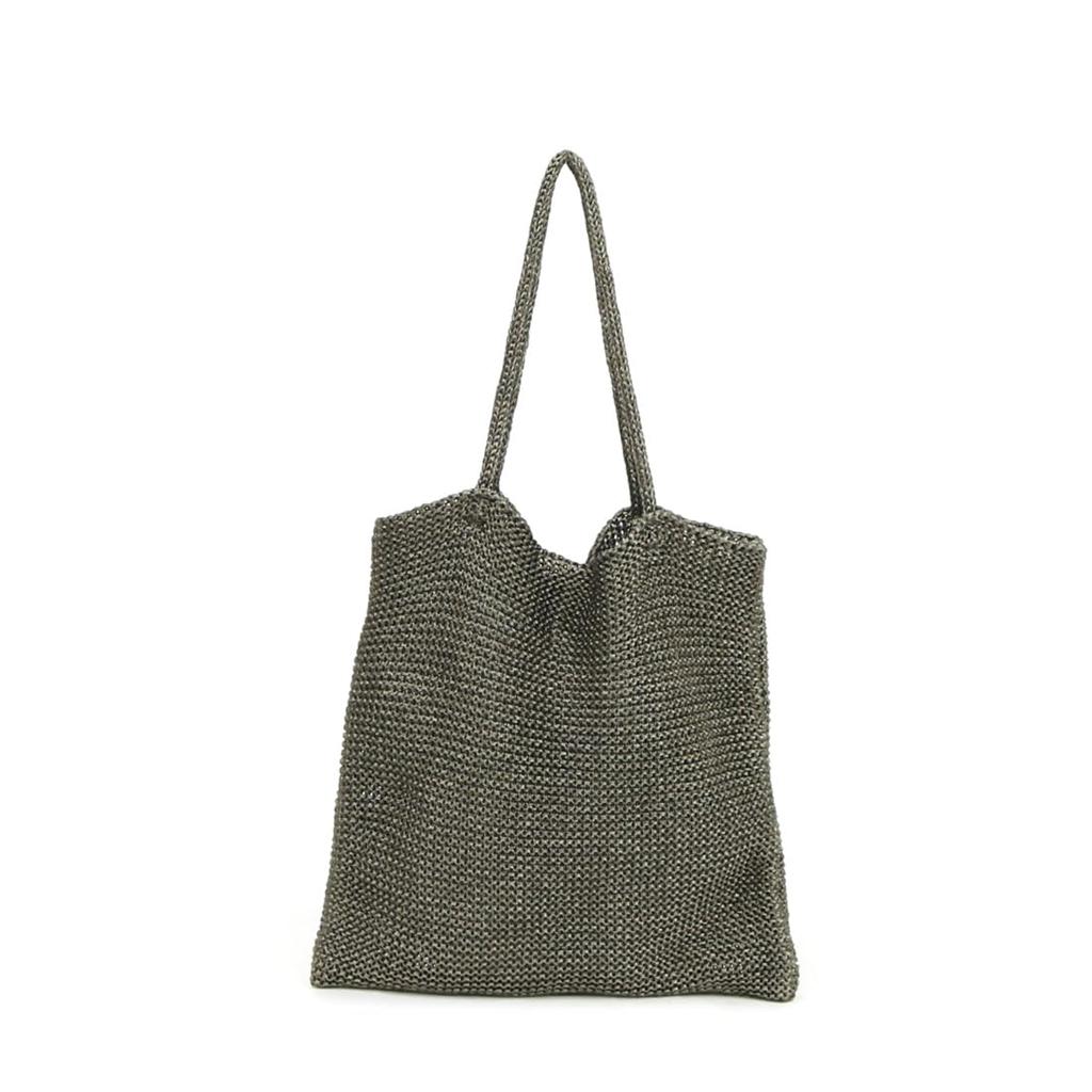 Kashkash Knit Tote Bag Women's Lamé (10-00-01280)