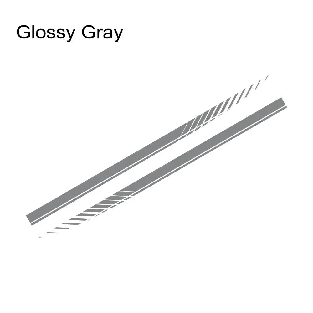 2PCS Car Door Side Skirt Stripe Sticker For Smart 451 453 Fortwo Forfour Auto Waist Line Vinyl Film Decal Decoration Accessories